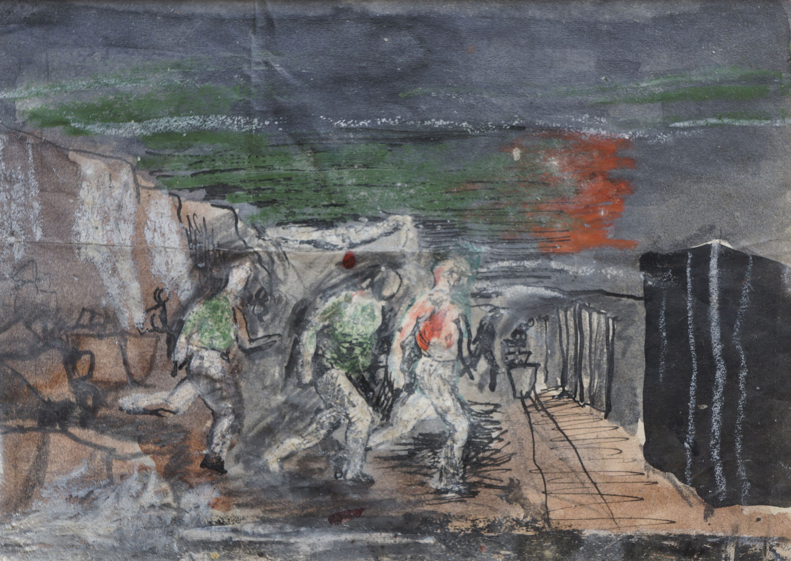 Graham Sutherland, Quarrymen, 1940-45