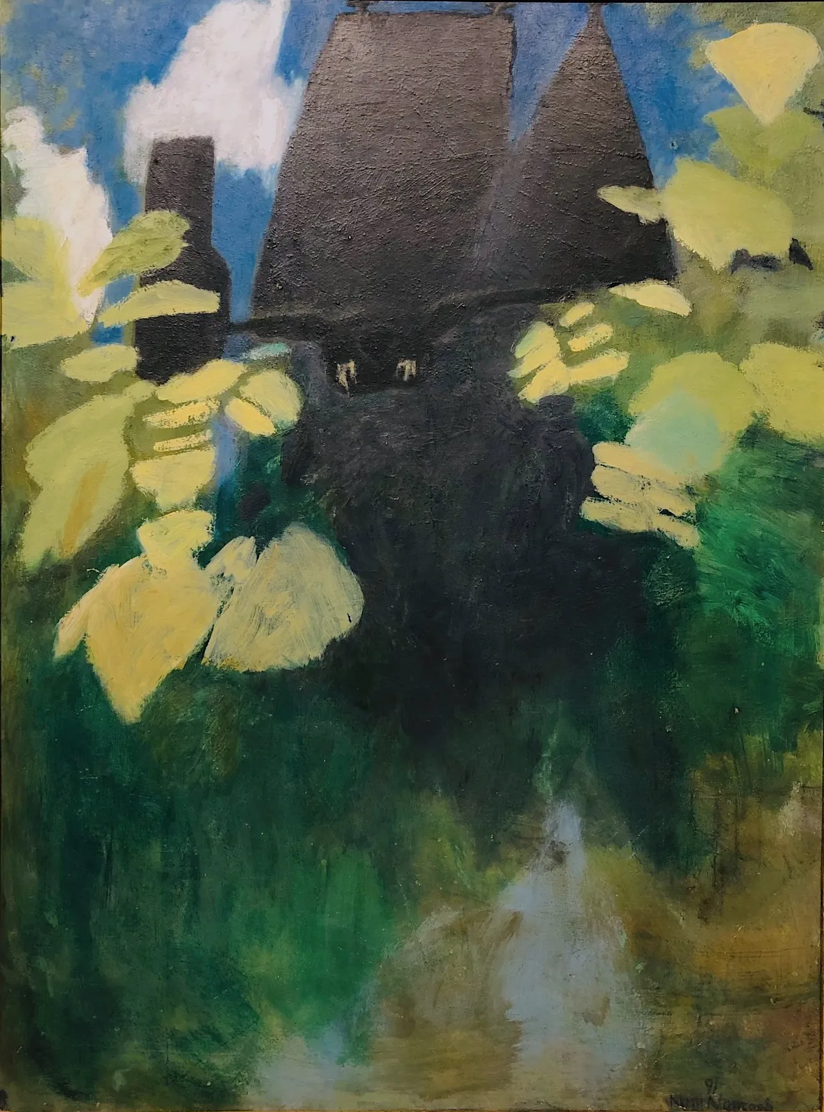 Mary Newcomb, At Vendôme, Bird Flying Urgently, 1991