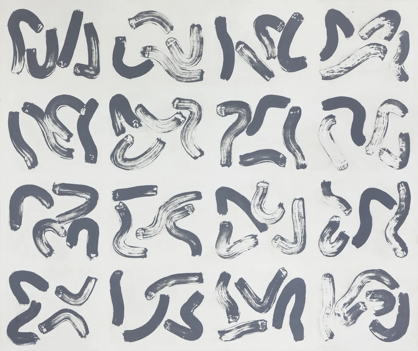 Blythe Bohnen, Process Brushstrokes, 1972, c. 1972