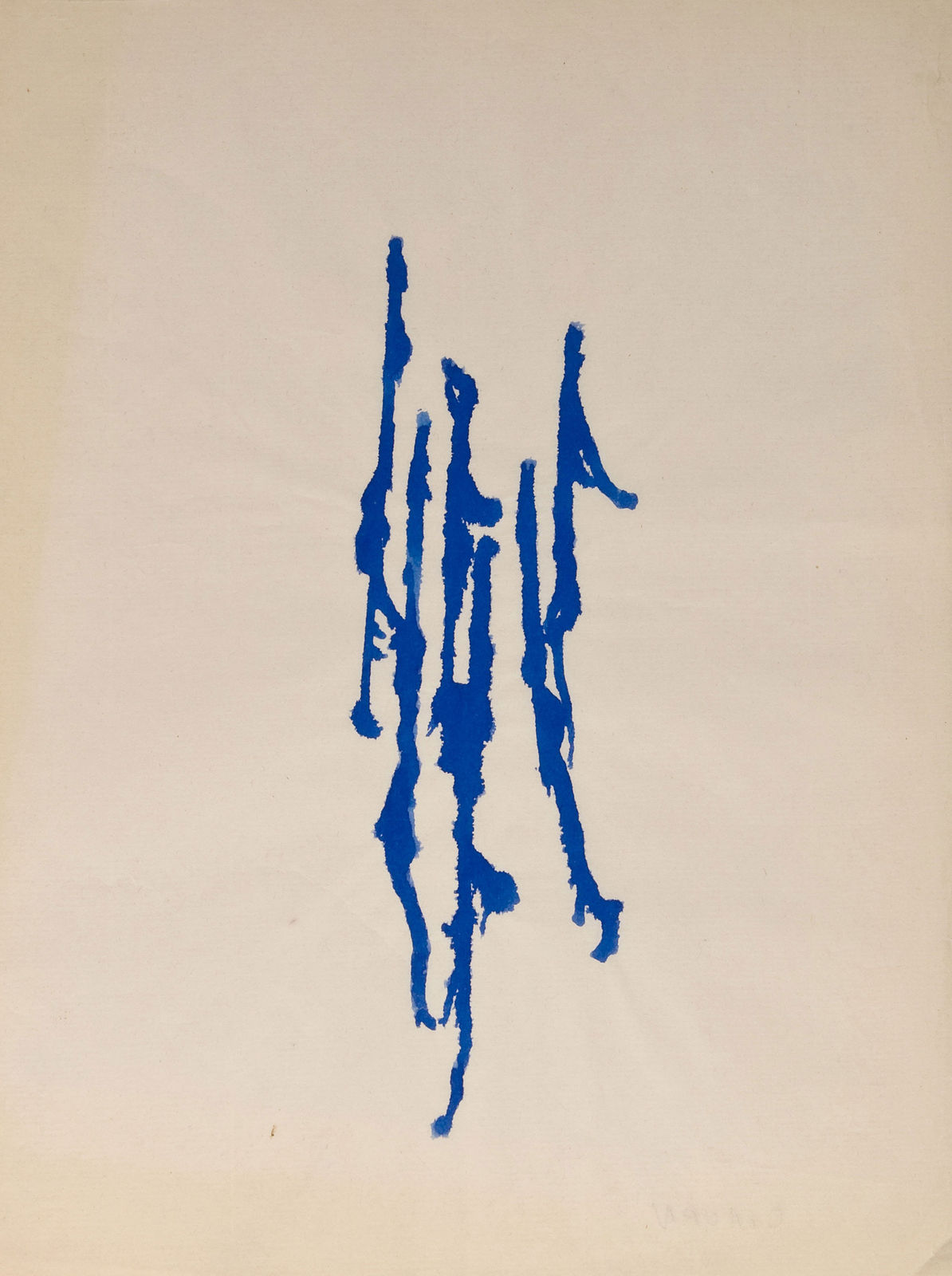 Ralph Coburn, Automatic Drawing, c. 1949