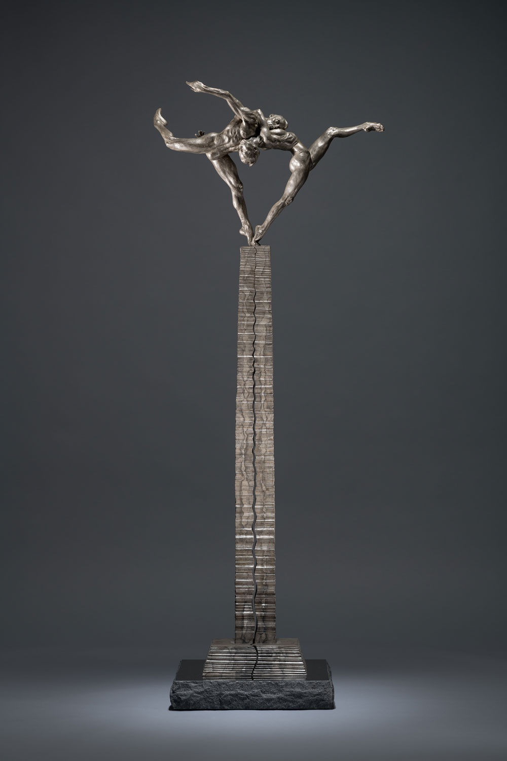 Richard MacDonald, Dance to Paradiso, Column, Platinum, 2015