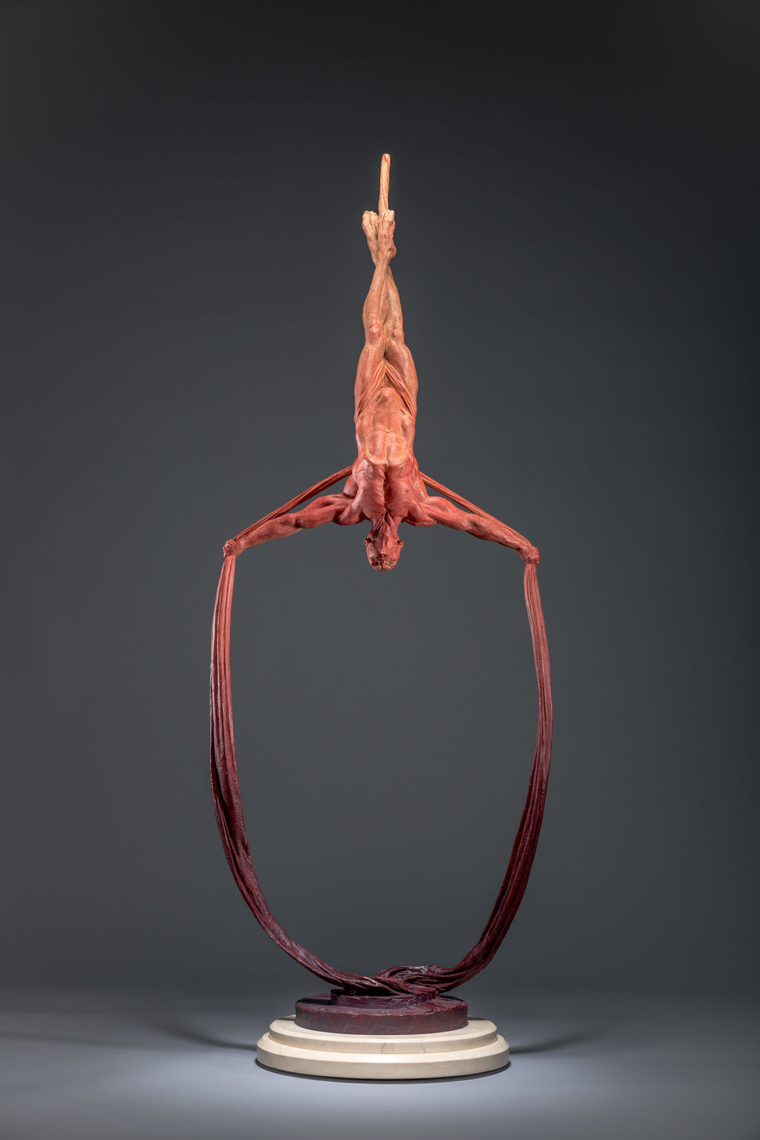 Richard MacDonald, Transcendance (Sasha II), Red, 2016