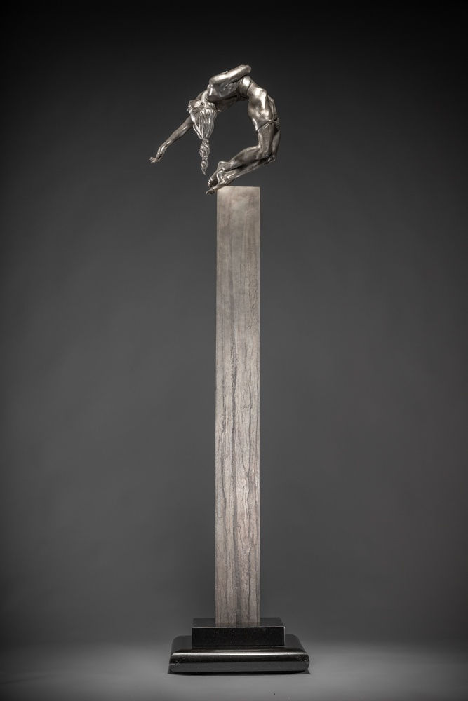 Richard MacDonald, Eurydice III Column, Platinum, 2011