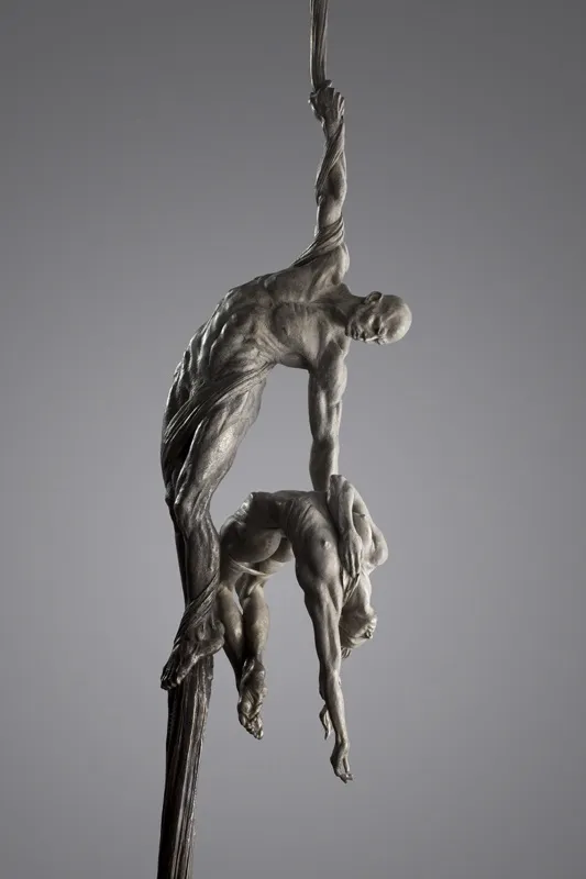 Richard MacDonald, Orpheus Ascending, Platinum, Artist Proof, 2010