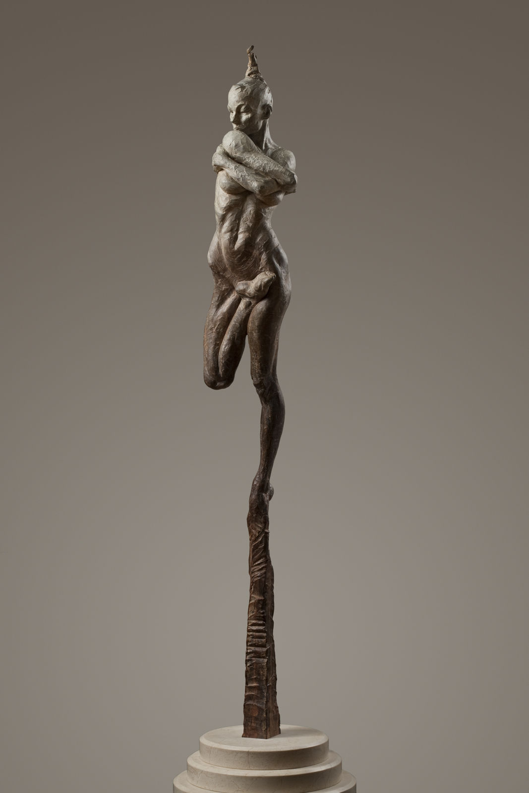 Richard MacDonald , Contemporary Nude Spire II - Essence, 2012