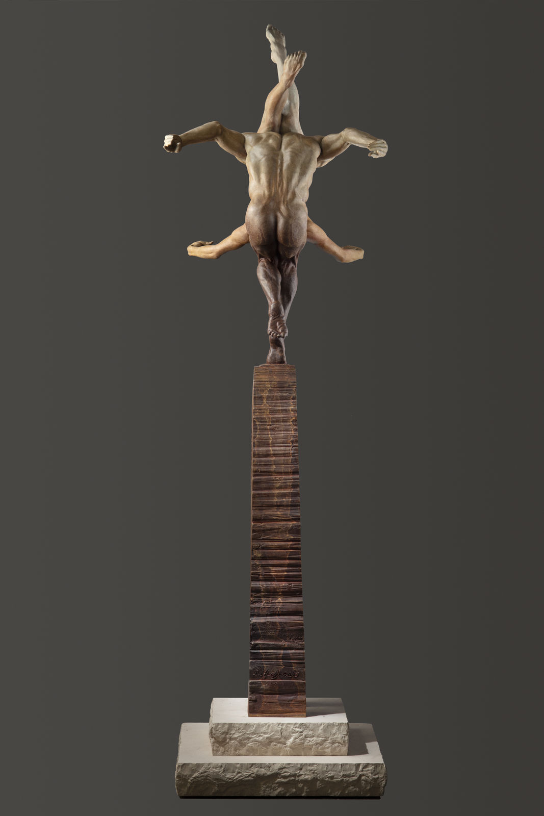 Richard MacDonald, Duality, Two-Thirds Column, 2018