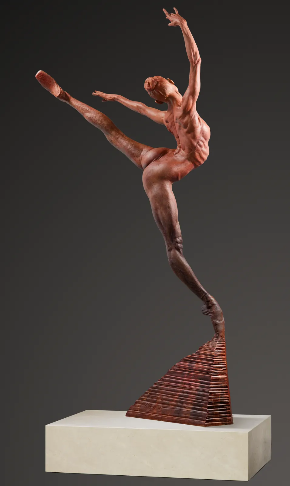 Richard MacDonald, Sissone, Heroic, Red, 2016