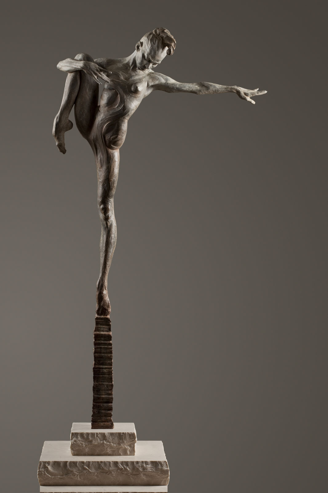 Richard MacDonald, Contemporary Nude Spire III - Liberty, 2012