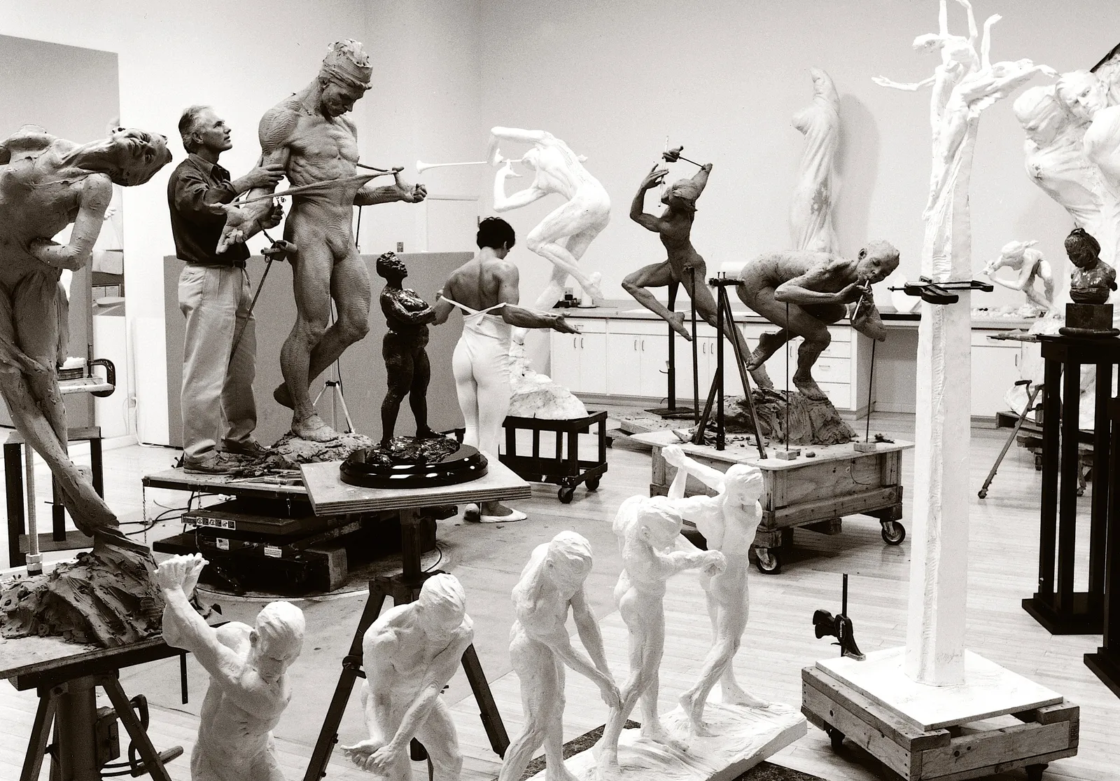 Richard MacDonald, Anatomy of a Golfer (I-V), 2000