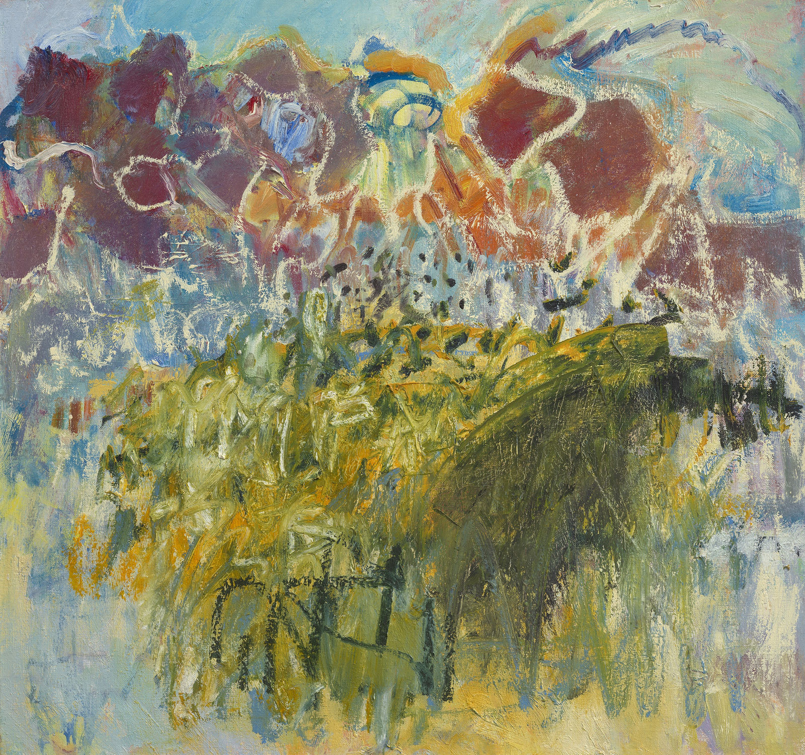 Winter Storm from Studio, 1985