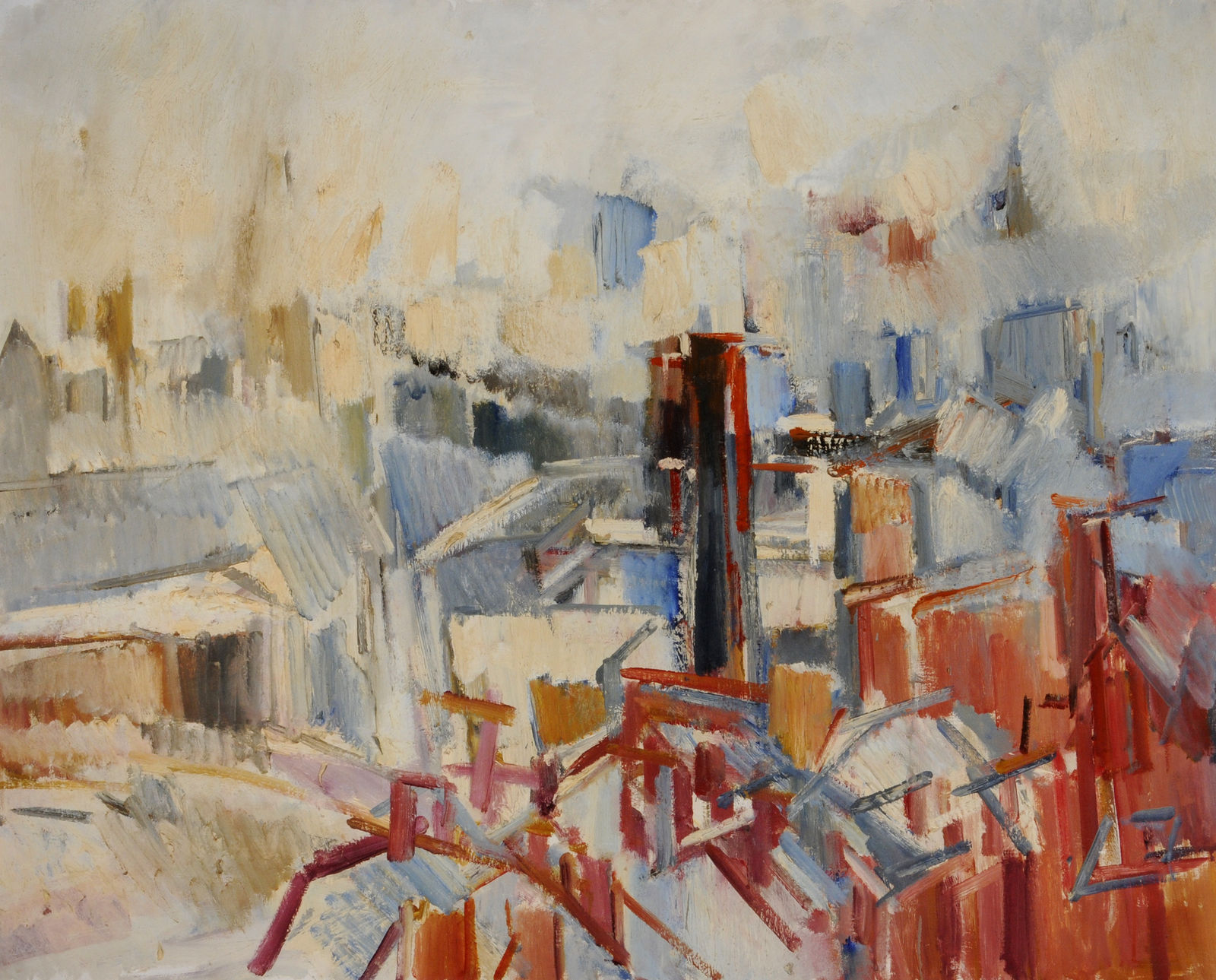 Leeds, from the Roof of the University, 1965