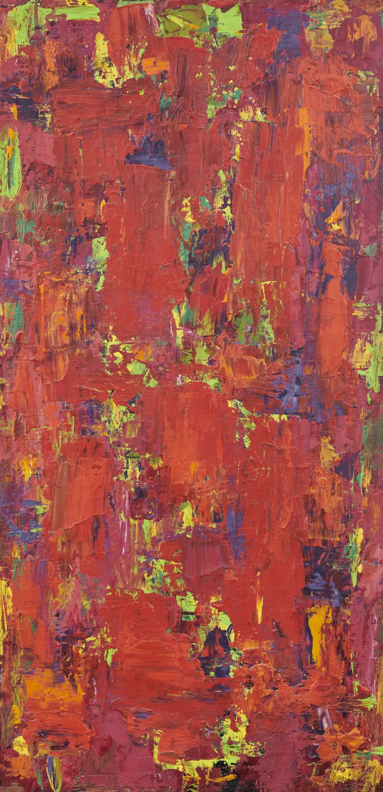 Untitled (Red Cityscape), c.1970s