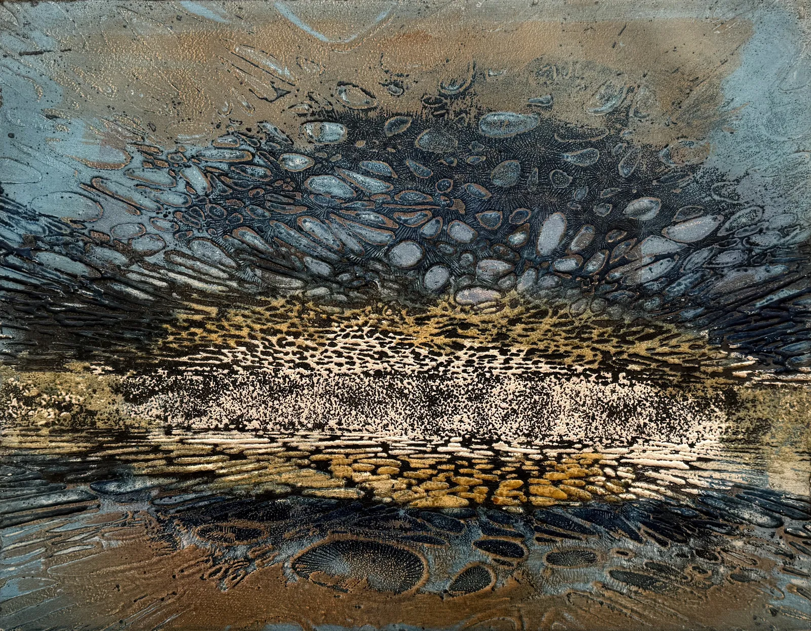 Krishna Reddy, Pastorale, 1958