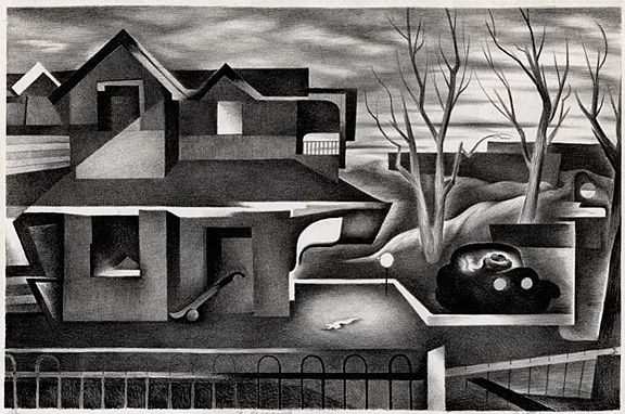 Benton Spruance, The Homecoming, 1935