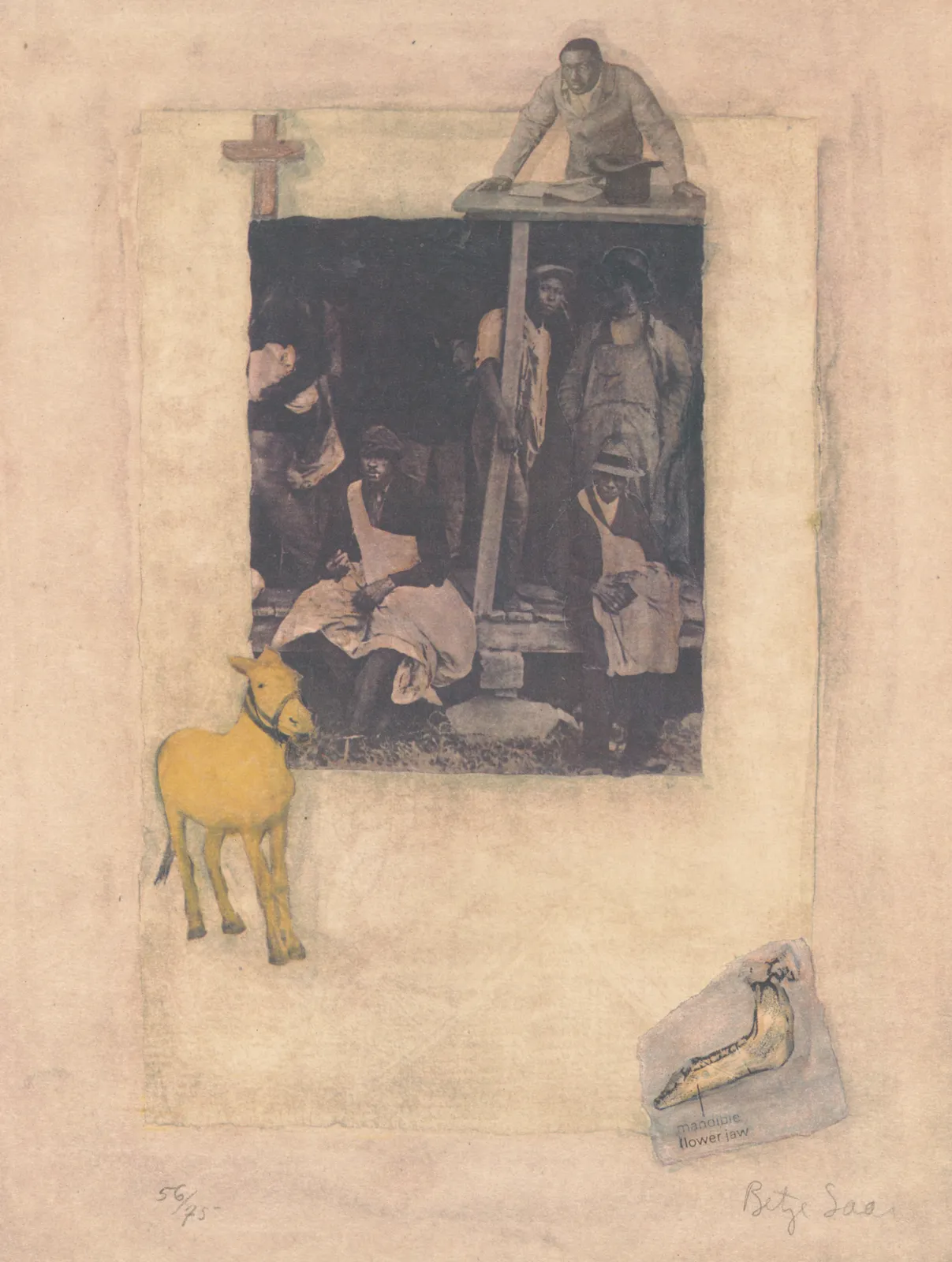 Betye Saar, Bone of Contention, 2000