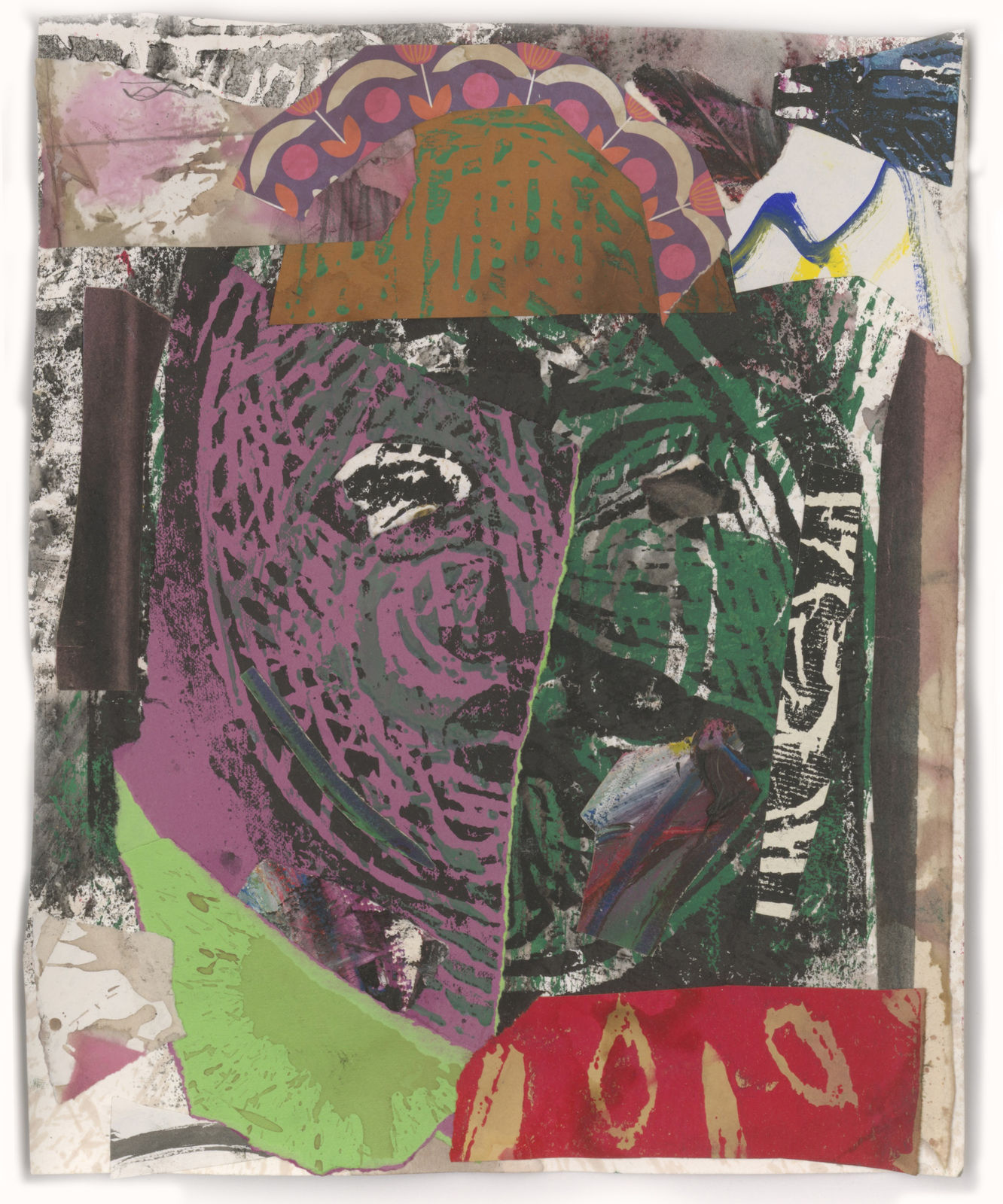 Dexter Davis, Black Face/The Cross #3, 2019