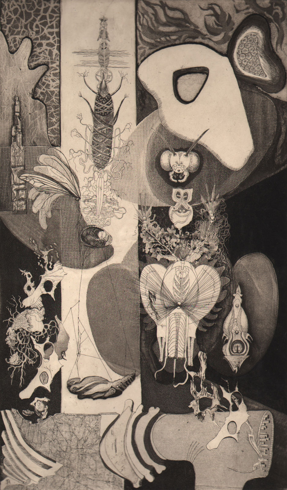 Jean Helion, Metamorphous # 7, 1947