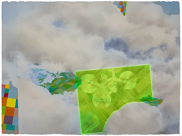 Nona Hershey, Drone, 2018