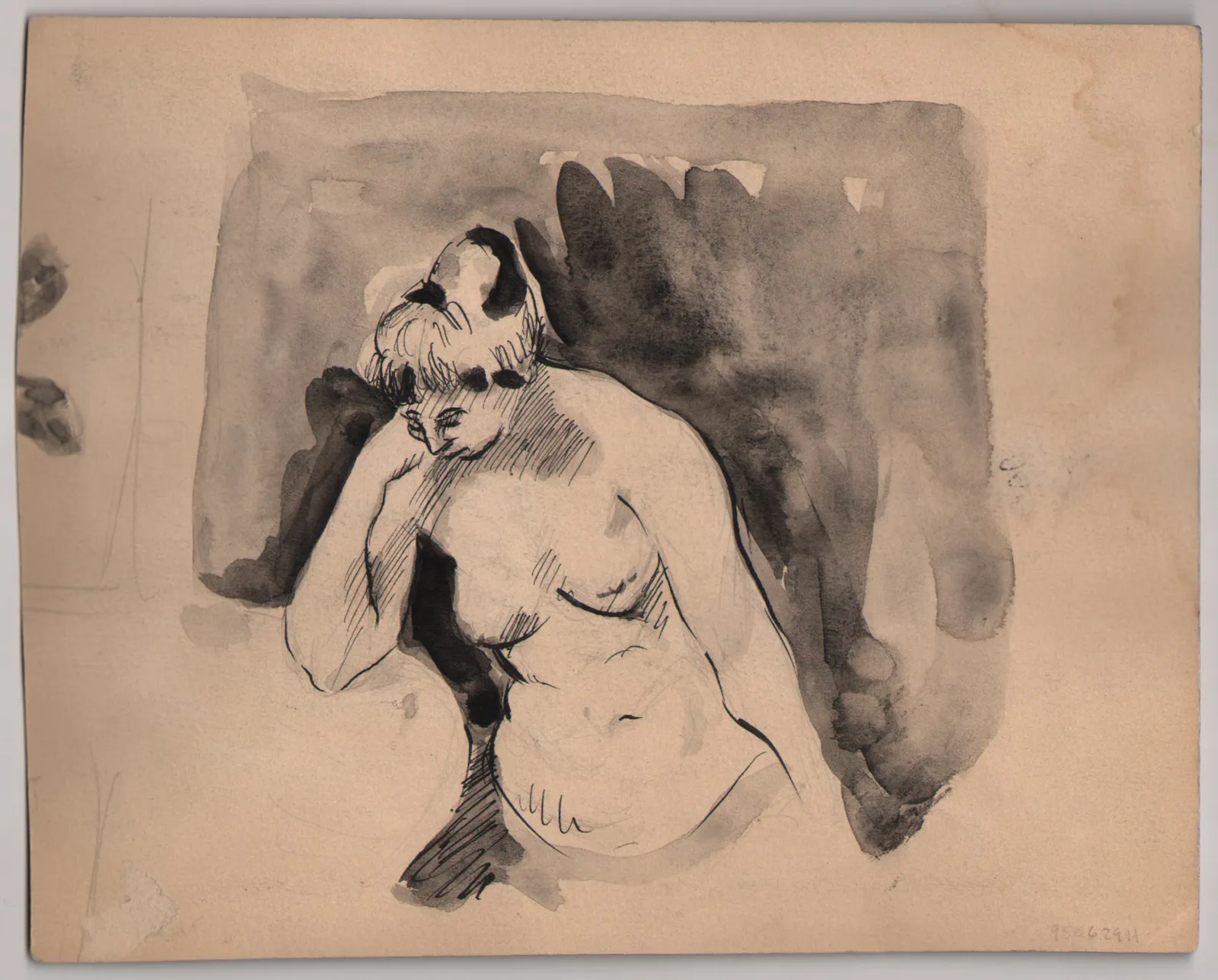 Dox Thrash, Vacant Lot, Street Scene, c. 1940