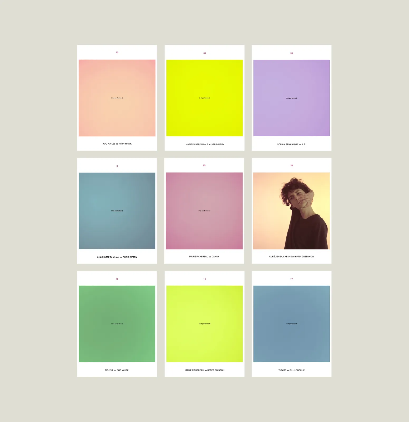 Suzanne Lafont, SITUATION COMEDY. FROM GENERAL IDEA’S PAMPHLET “MANIPULATING THE SELF