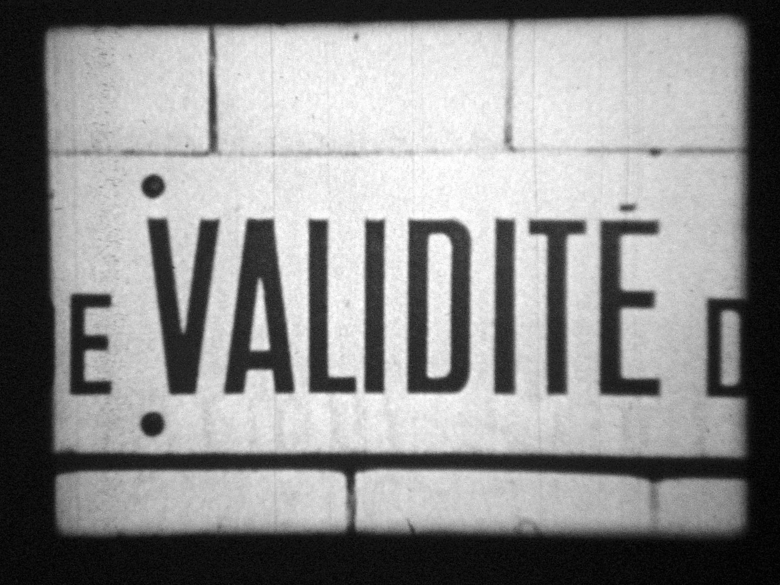 Marcel Broodthaers, Au-delà de cette limite, 1971