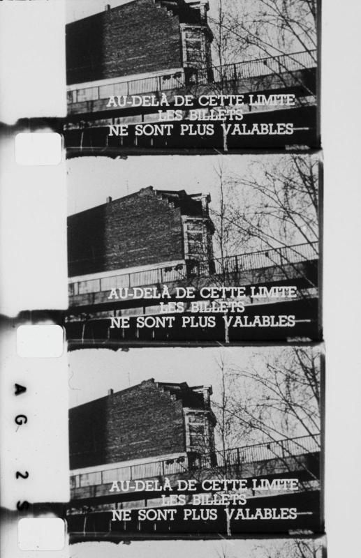 Marcel Broodthaers, Au-delà de cette limite, 1971