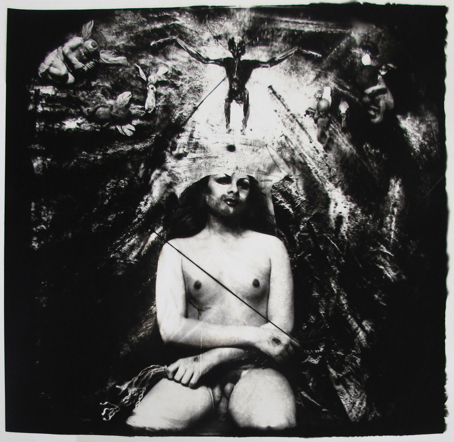 Joel-Peter Witkin, Christ in Glory, New Mexico, 1982