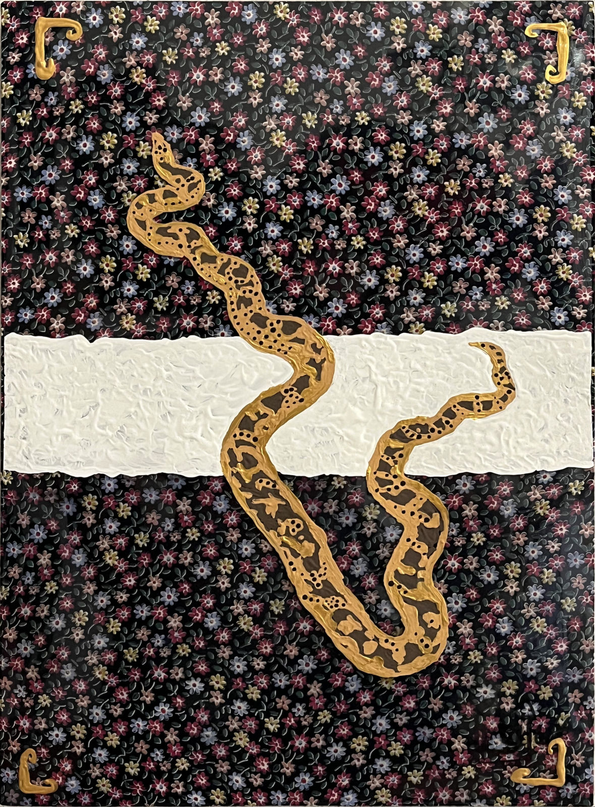 Caleb Gutierrez, Snake in Peppersauce, 2023