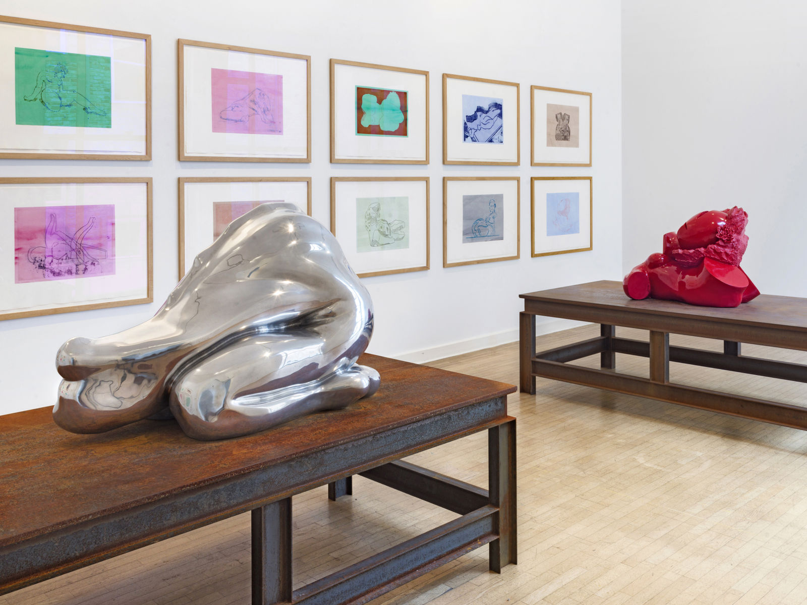 Thomas Schütte, Installation view, Georg Kolbe Museum, 2021. Photo: Roman März © VG Bild-Kunst, Bonn