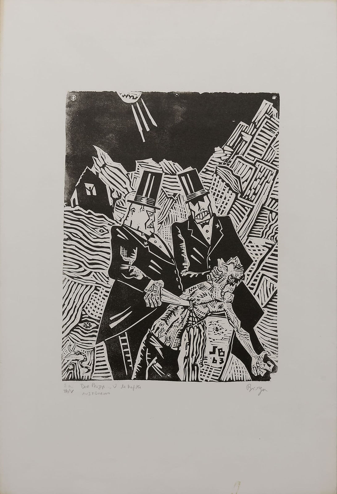 Sergio BIRGA, Le procès, 1963