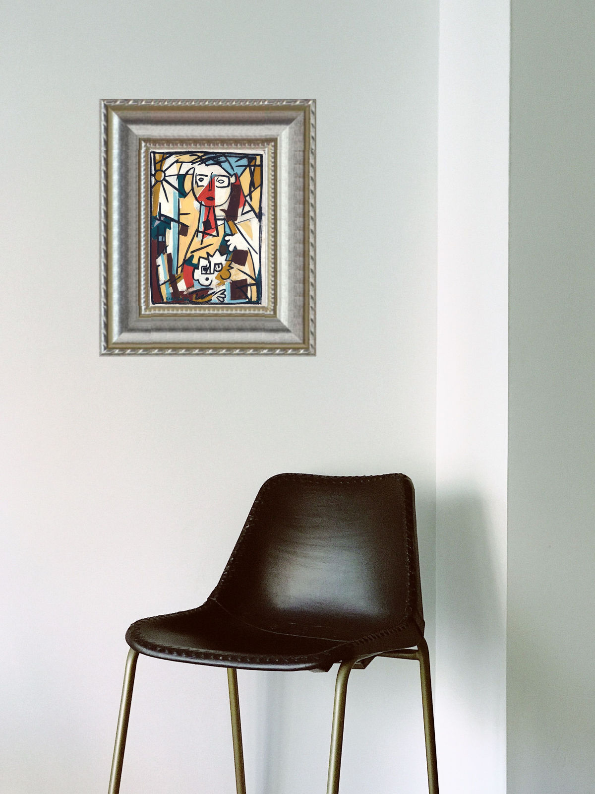 Miguel Ángel Pareja, Abstracto Caras, 1956