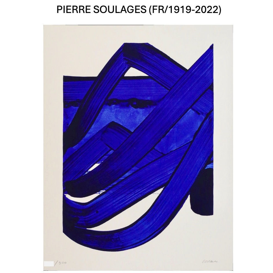Secondary Market, Pierre Soulages - sérigrahie n°18, 1988