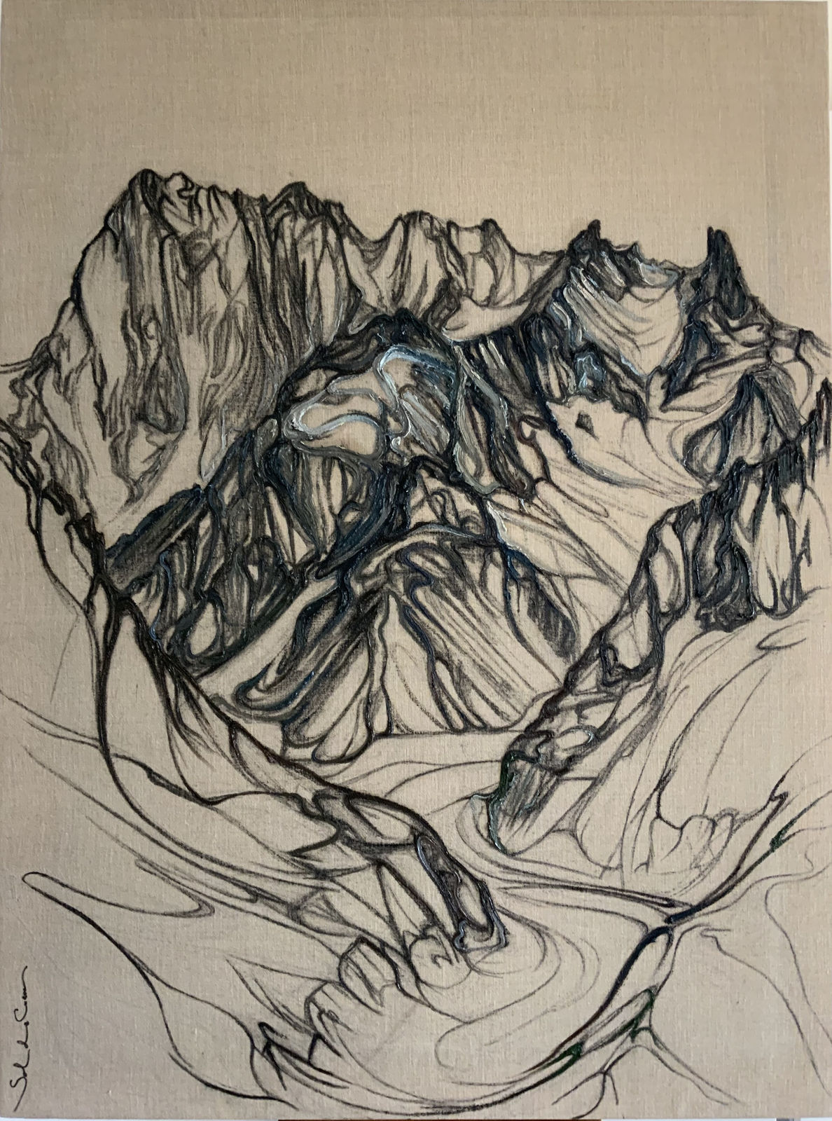 Sol de Cuevas, mer de Glace, 2021