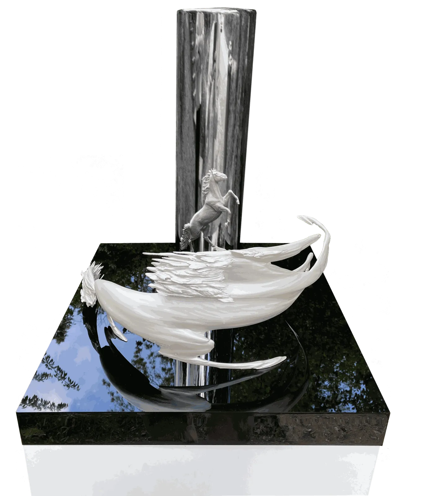 Jonty Hurwitz, ASCENDING HORSE, 2020