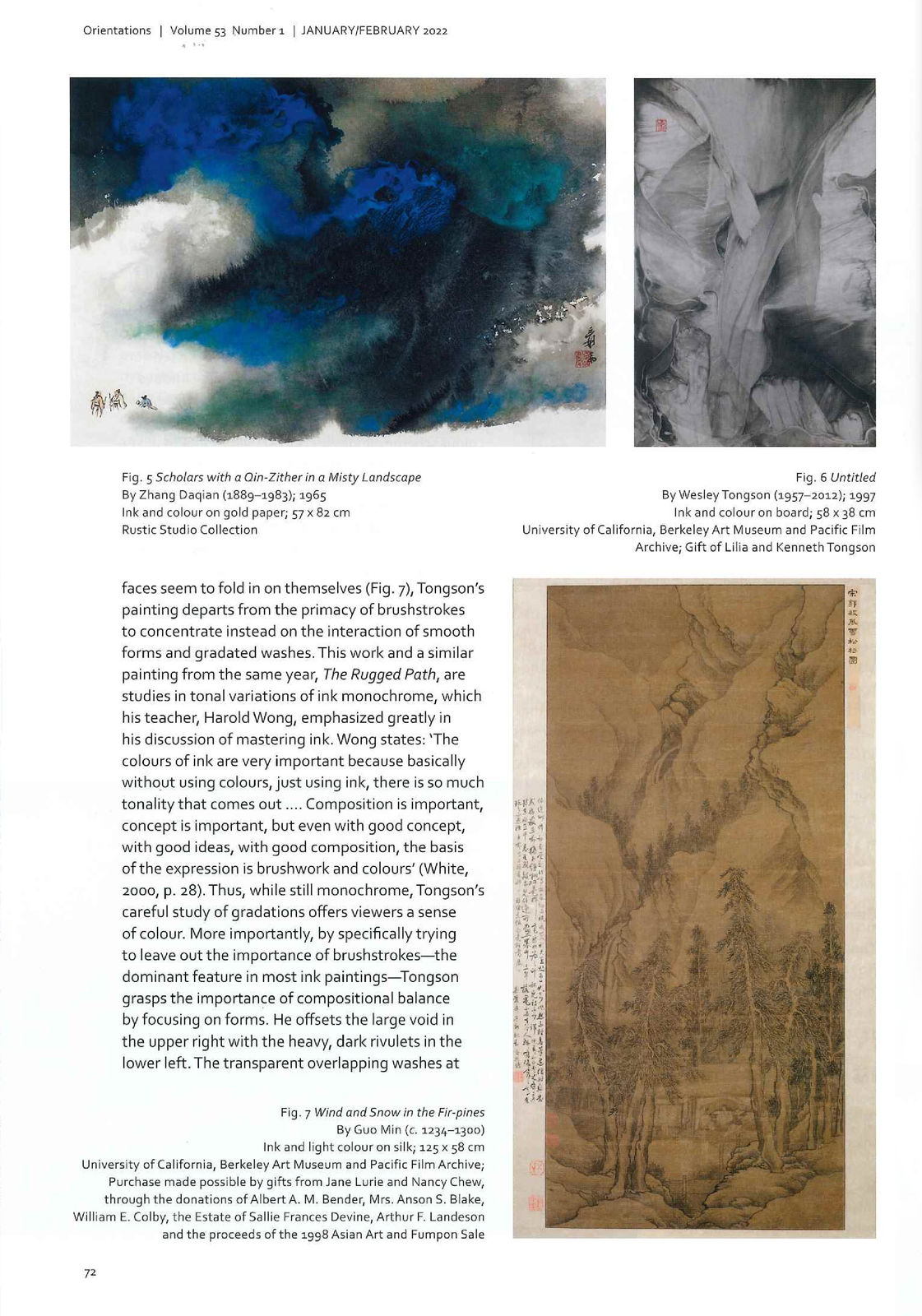 Orientations Magazine, January/February 2022