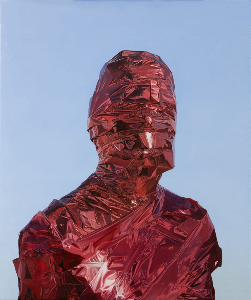 Quiemado, 2022 Oil on linen 90 x 75 cm