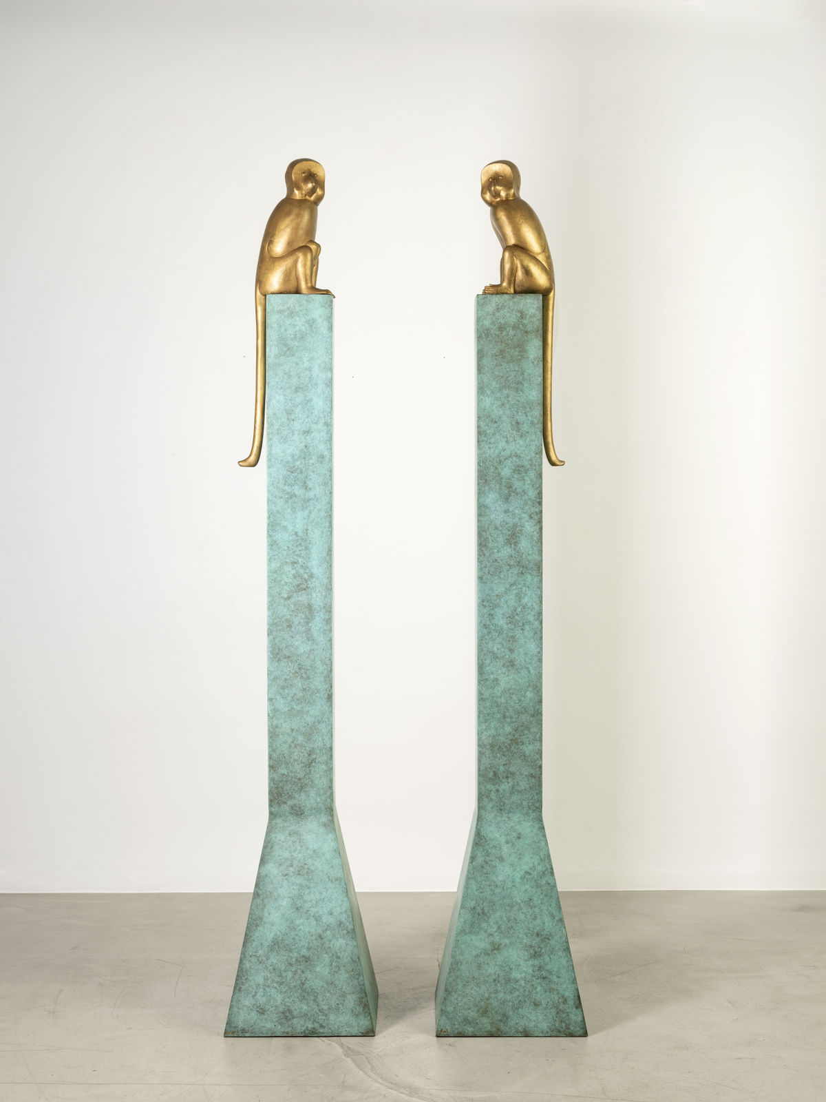 Francois-Xavier Lalanne, Singes Attentifs I & II, Circa 1992