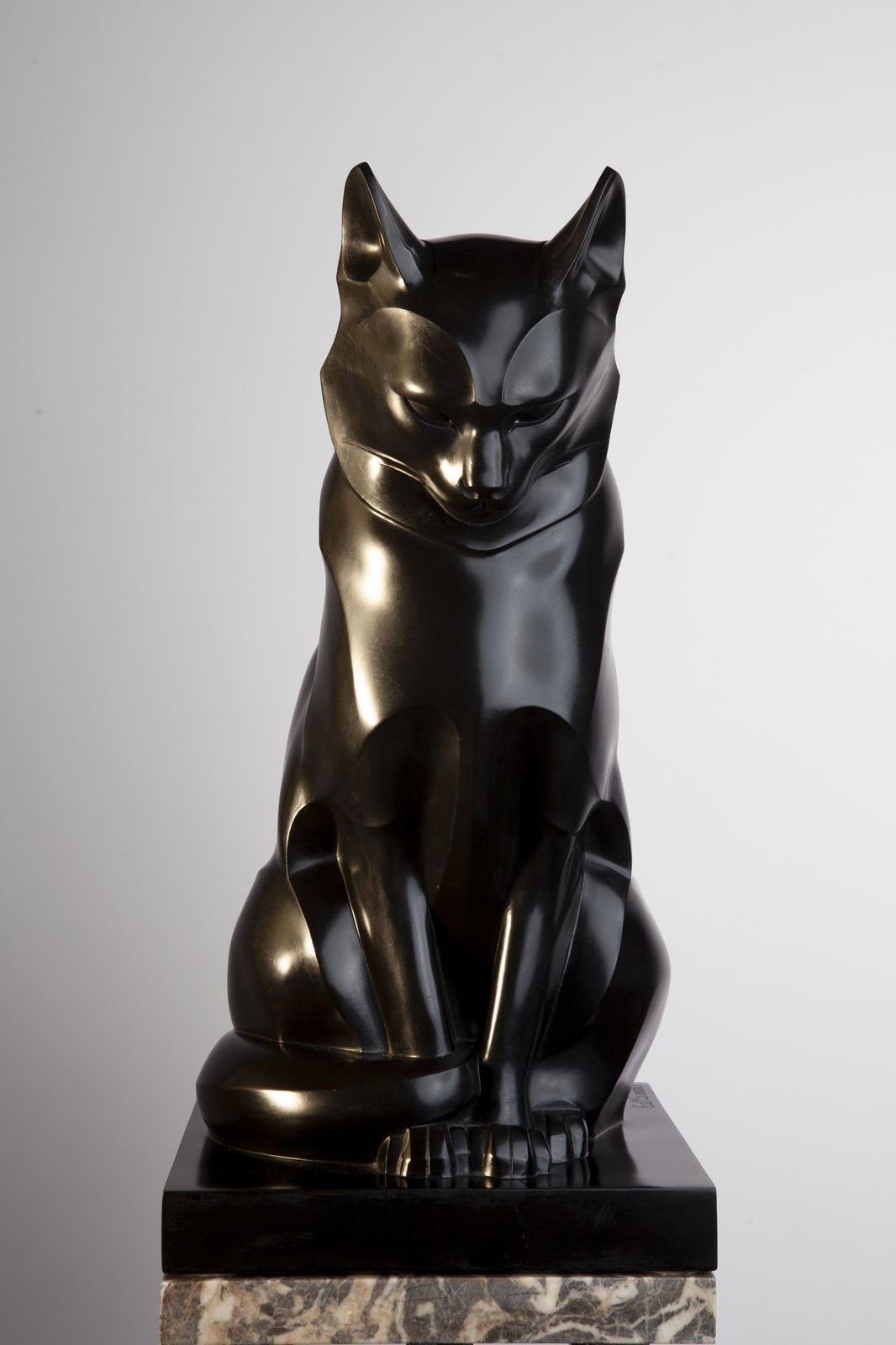 Edouard-Marcel Sandoz , Seated Cat, 1920-21