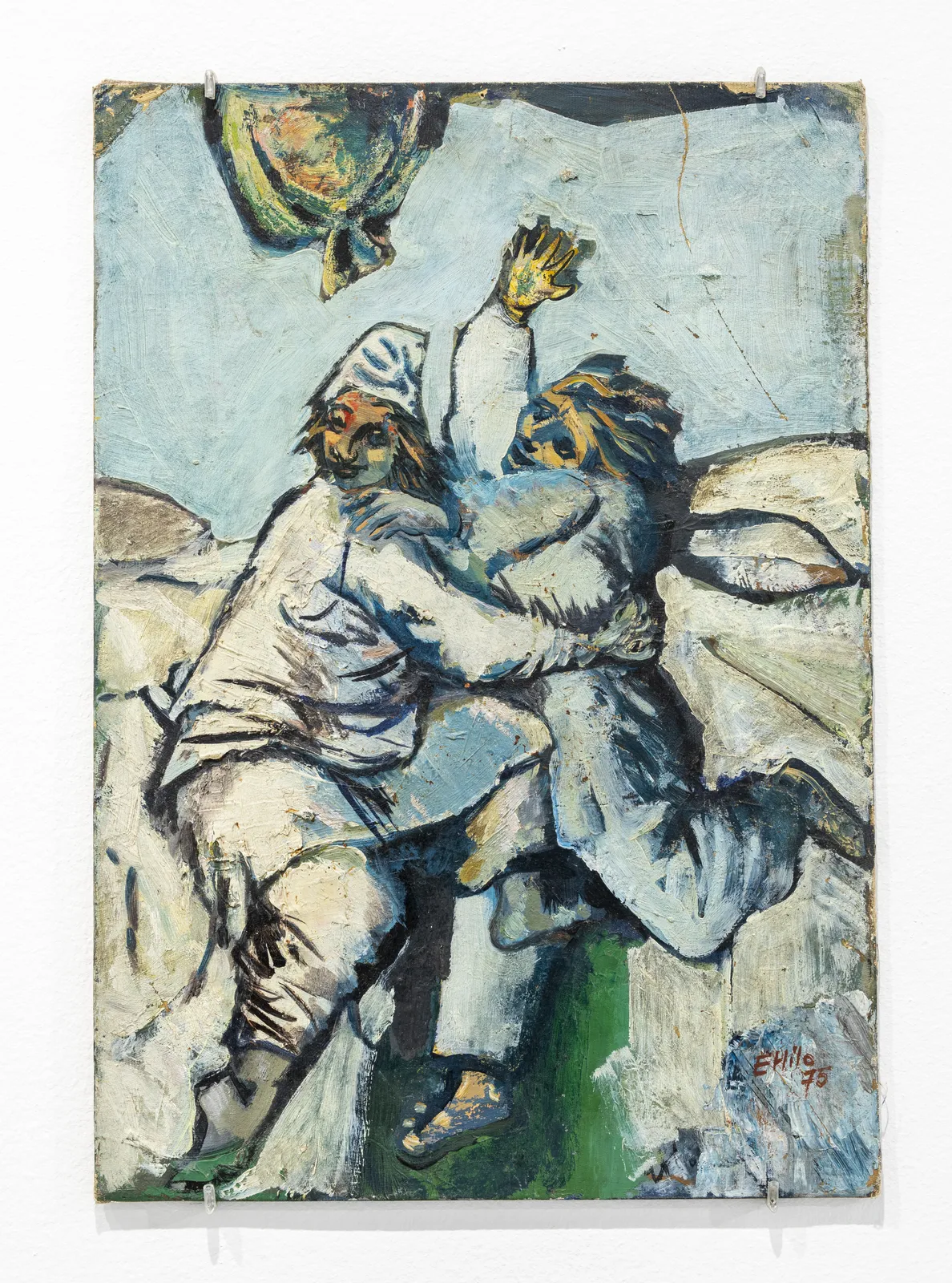 Installation view of the exhibition « Edi Hila, Fractured Horizons » (08.11.2025 - 12.04.2026). © Helene Toresdotter