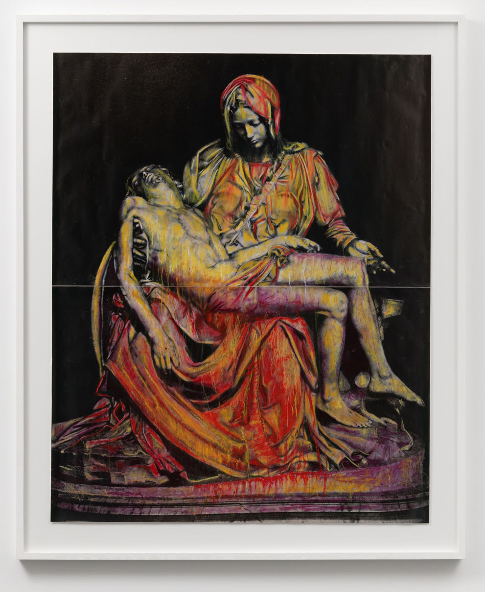 Andres Serrano, Pieta Cadmium Red, 2023