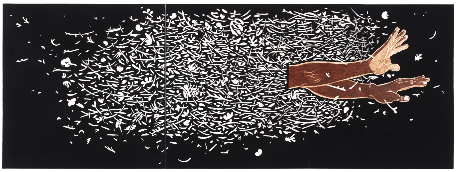 William Villalongo, Zero Gravity 1, 2018