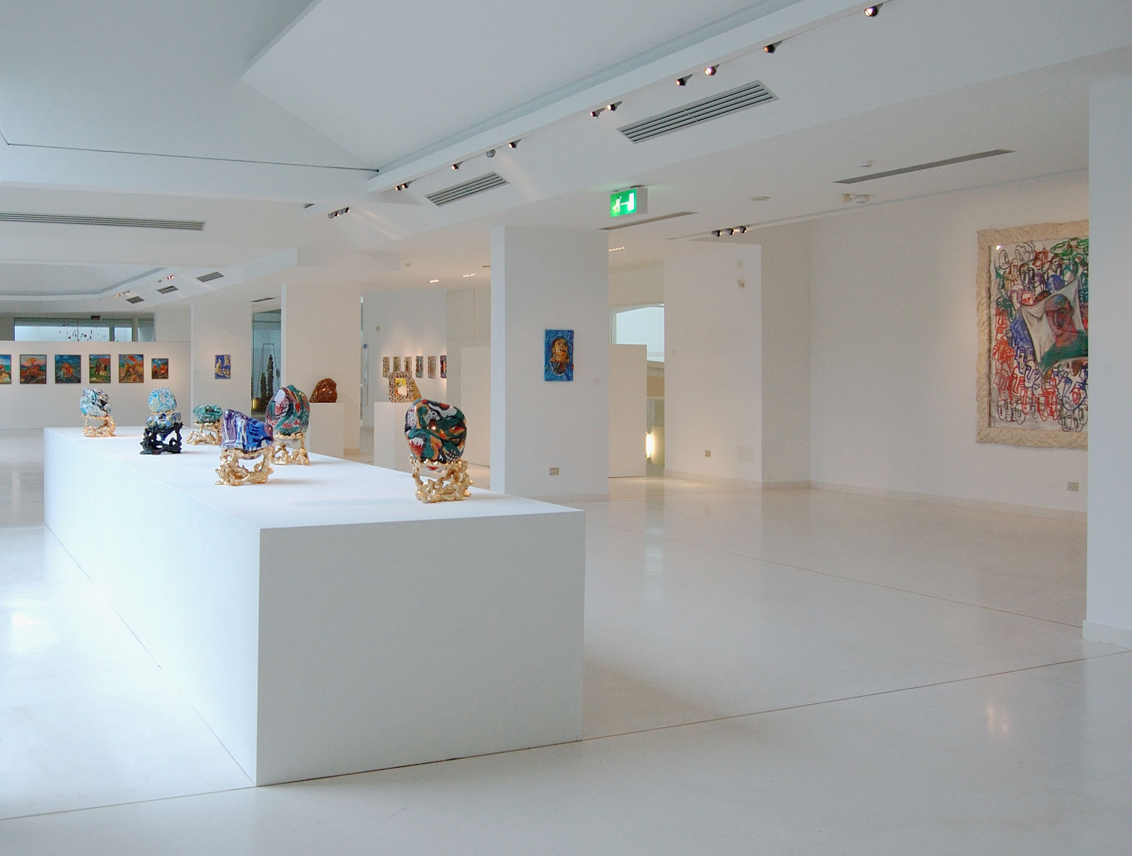 Sandro Chia Ceramics vs Drawing 1:0 , MIC - International Museum of Ceramics, Faenza | Installation view