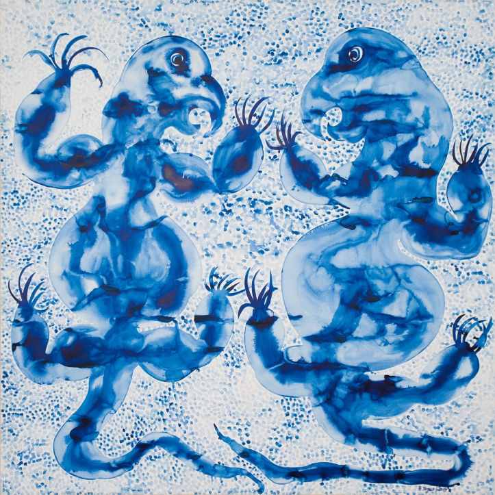 Barthélémy Toguo, Déluge 15 (Bogota III), 2017