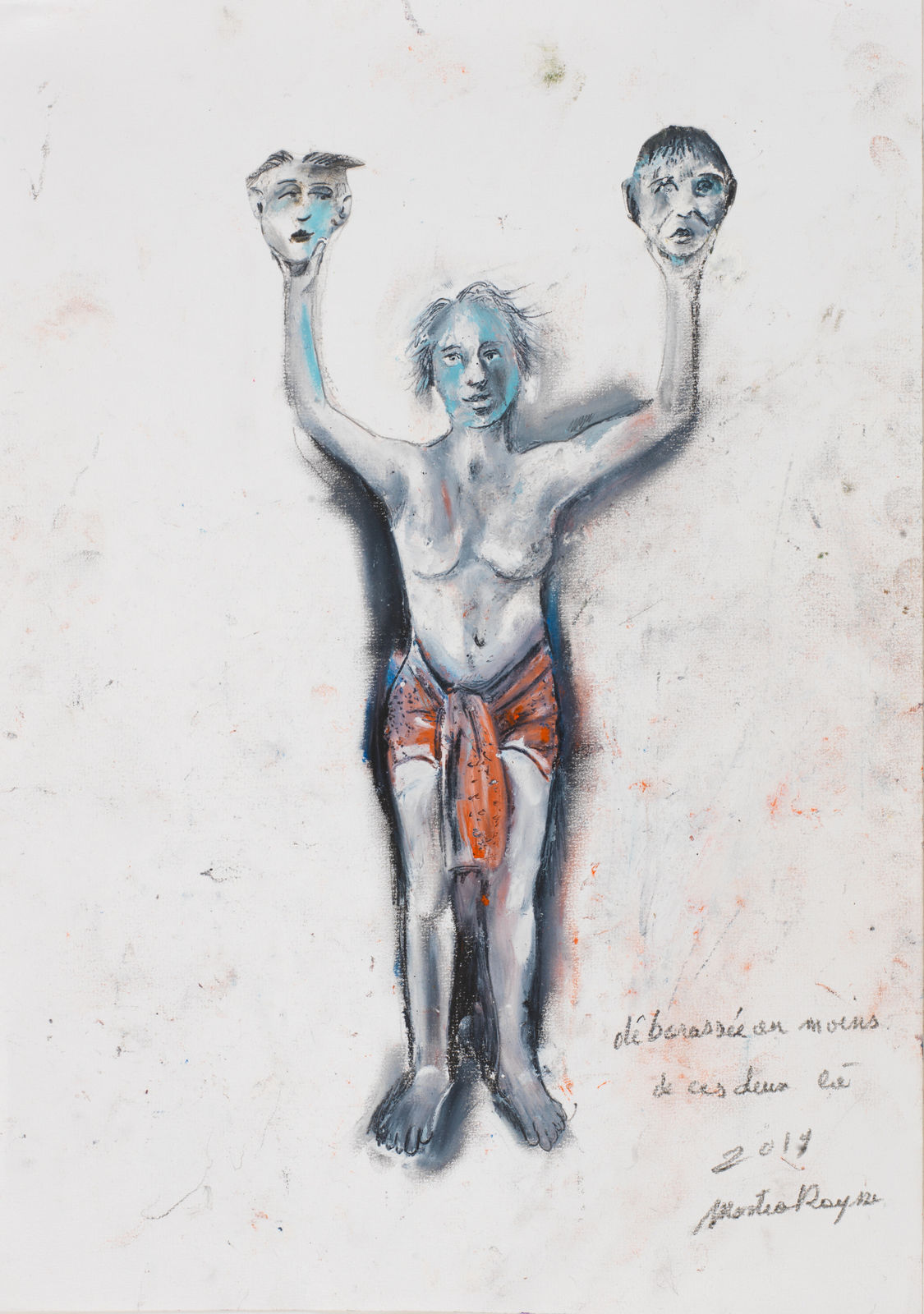 Martial Raysse, Débarassée au moins de ces deux là, 2019