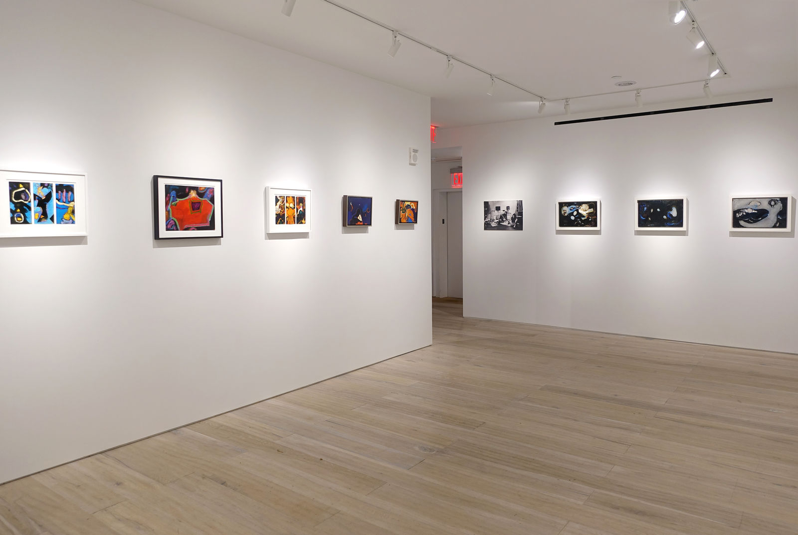 Installation view: Primordial Language: Small Works by William Scharf