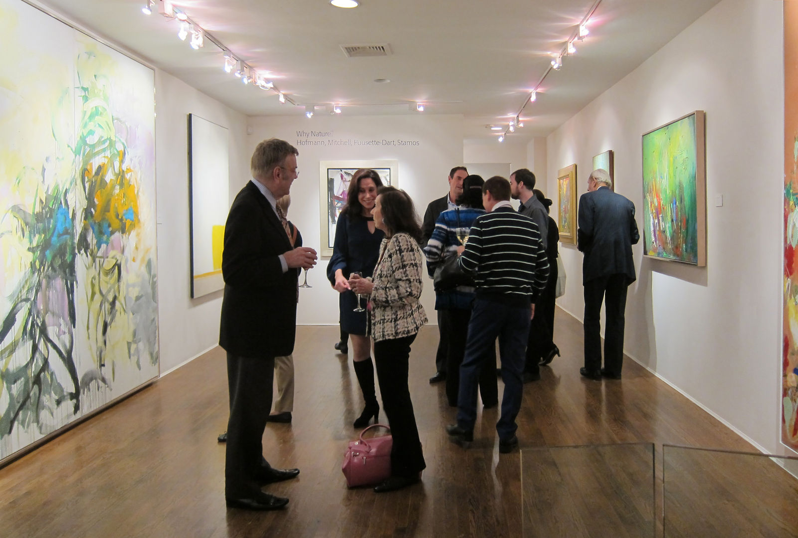 Opening reception: Why Nature? Hofmann, Mitchell, Pousette-Dart, Stamos