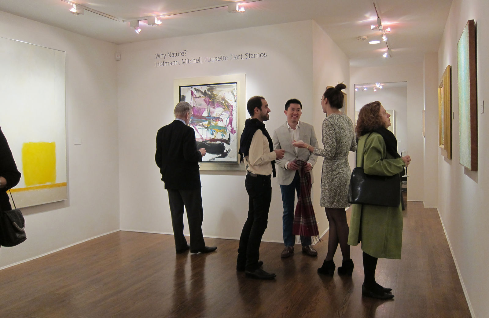 Opening reception: Why Nature? Hofmann, Mitchell, Pousette-Dart, Stamos