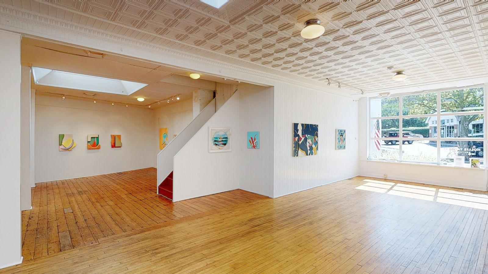 Installation view: Look Again: A Survey of Contemporary Painting