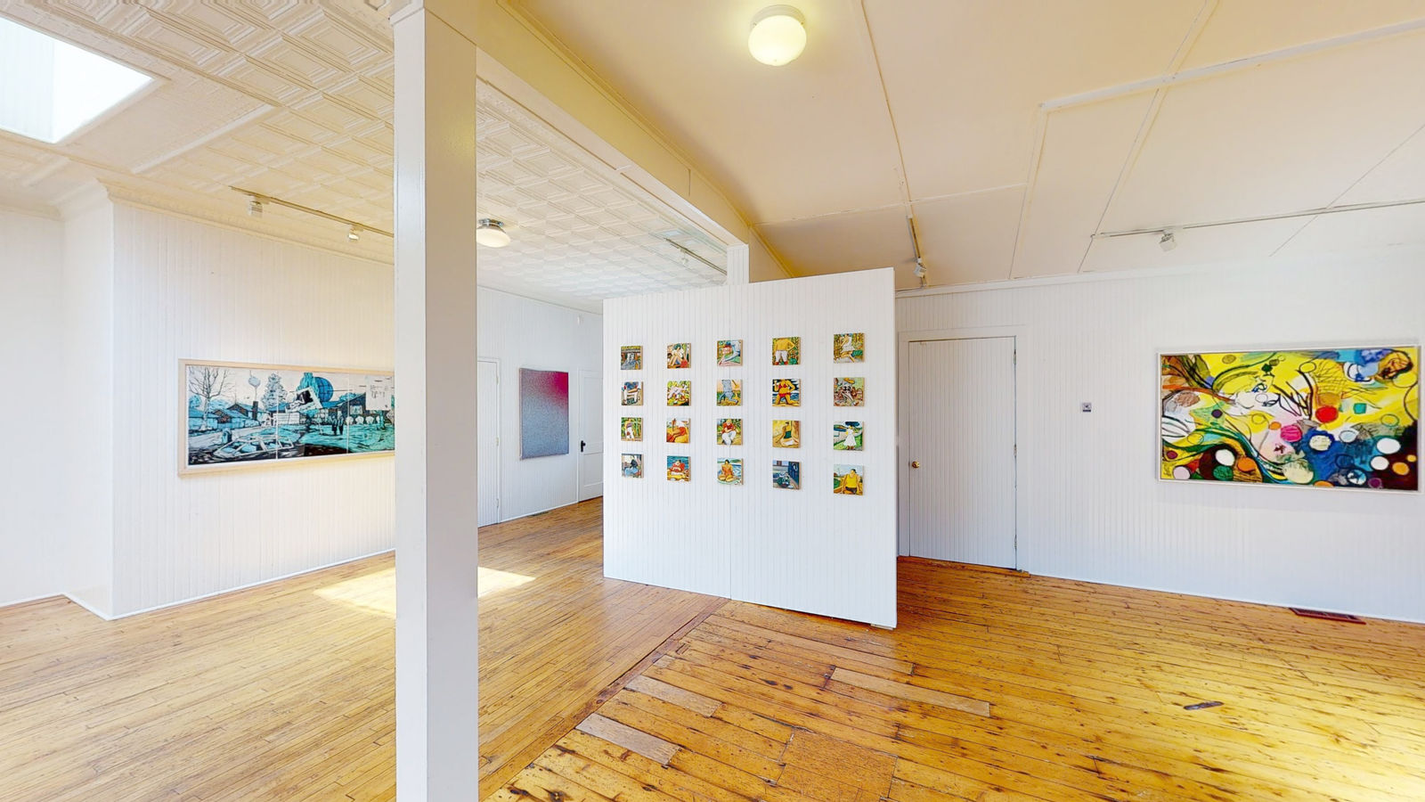 Installation view: Look Again: A Survey of Contemporary Painting