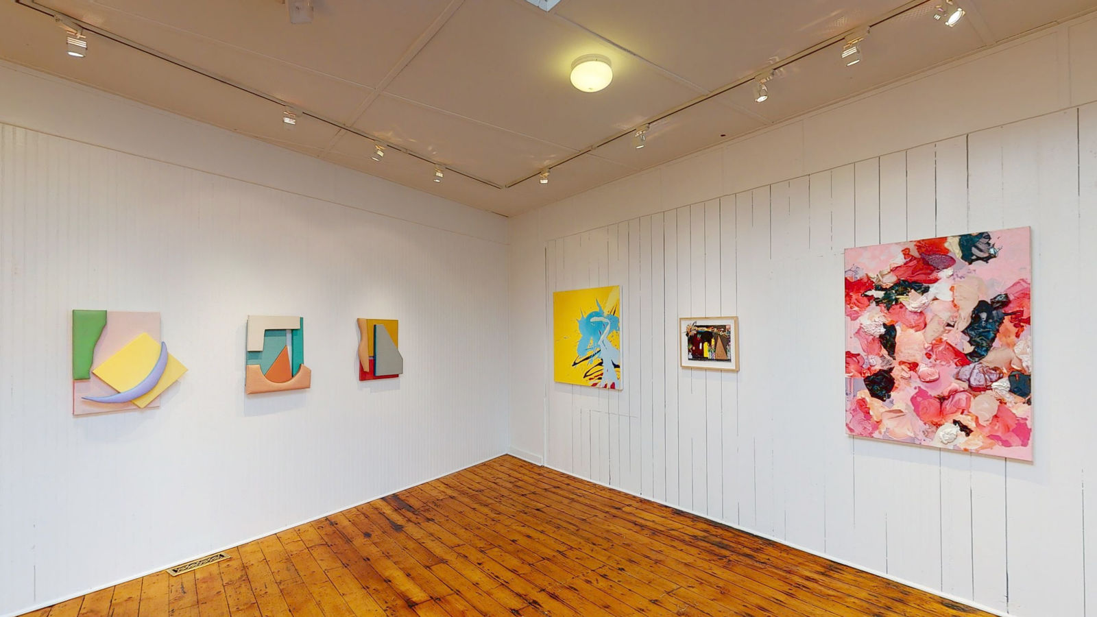 Installation view: Look Again: A Survey of Contemporary Painting